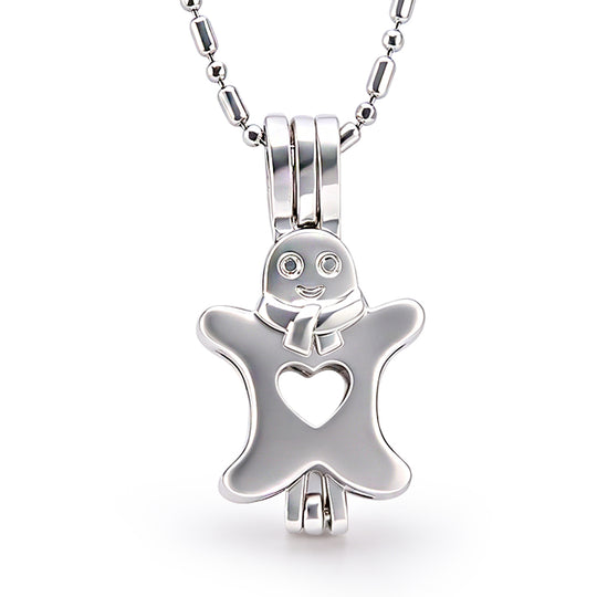 DIY Gingerbread Keepsake Cage Pendant