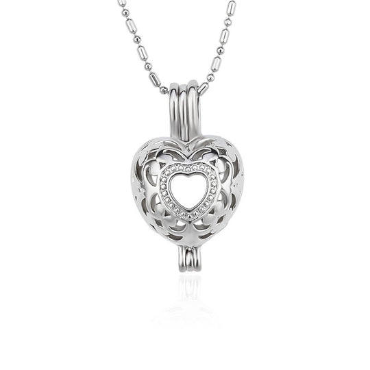 DIY HEART Pearl Discover Necklace