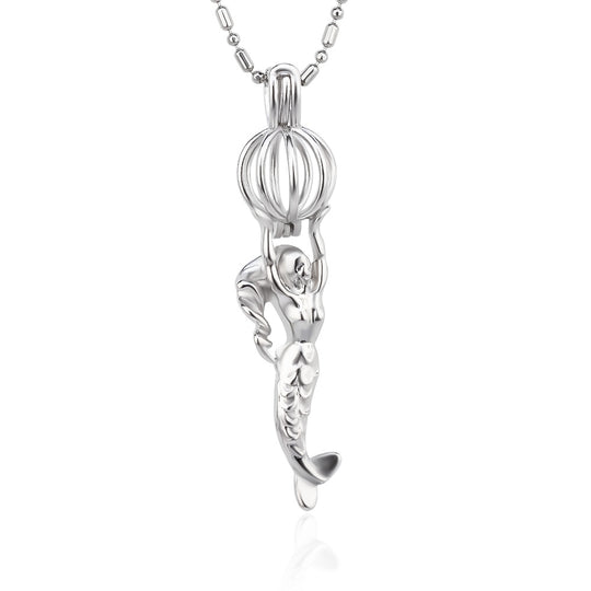 DIY Mermaid Keepsake Pearl Discover Necklace