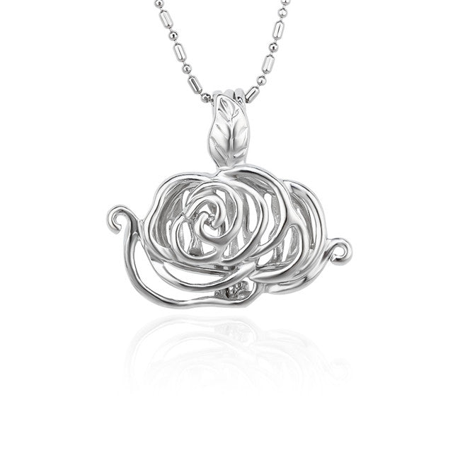 DIY Rose Petals Keepsake Pearl Discover Necklace