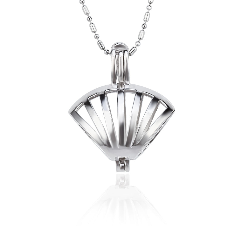 DIY Oyster Shell Keepsake Pearl Discover Necklace