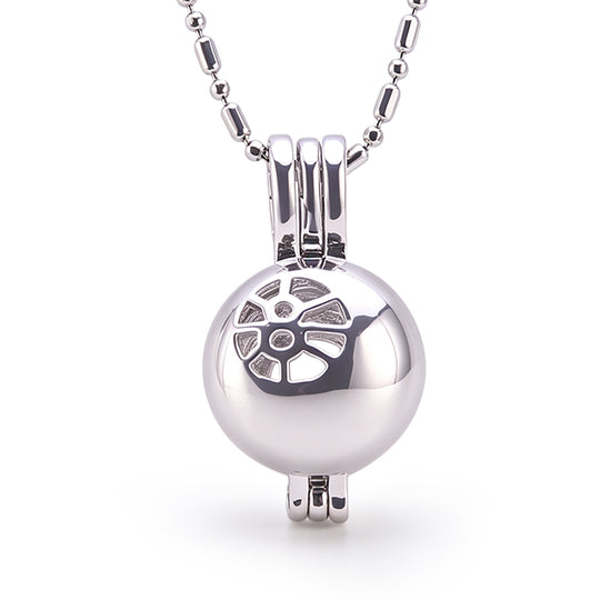 Sunburst Keepsake Cage Pendant