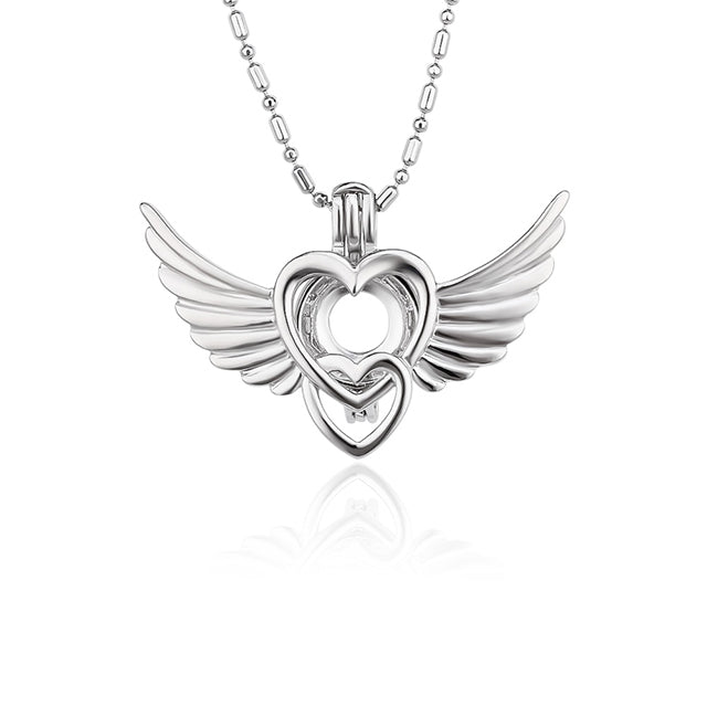 Keepsake Winged Heart Pendant