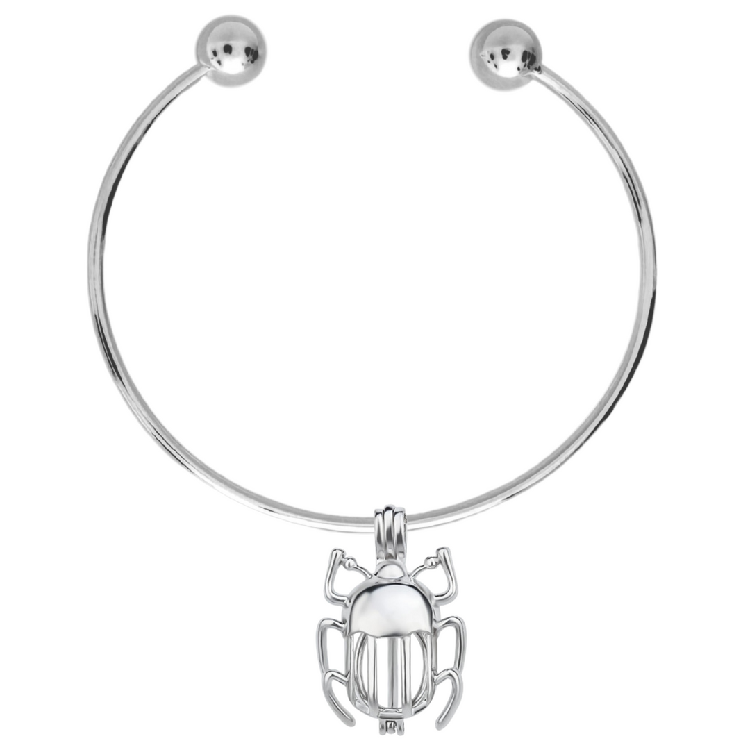 DIY Beetle Charm Bracelet