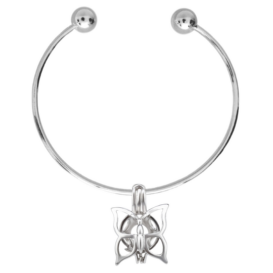 DIY Butterfly 3 Charm Bracelet