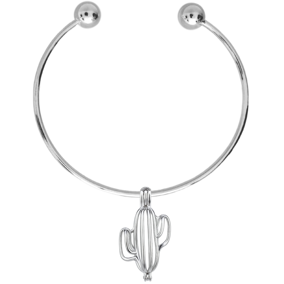 DIY Cactus Charm Bracelet