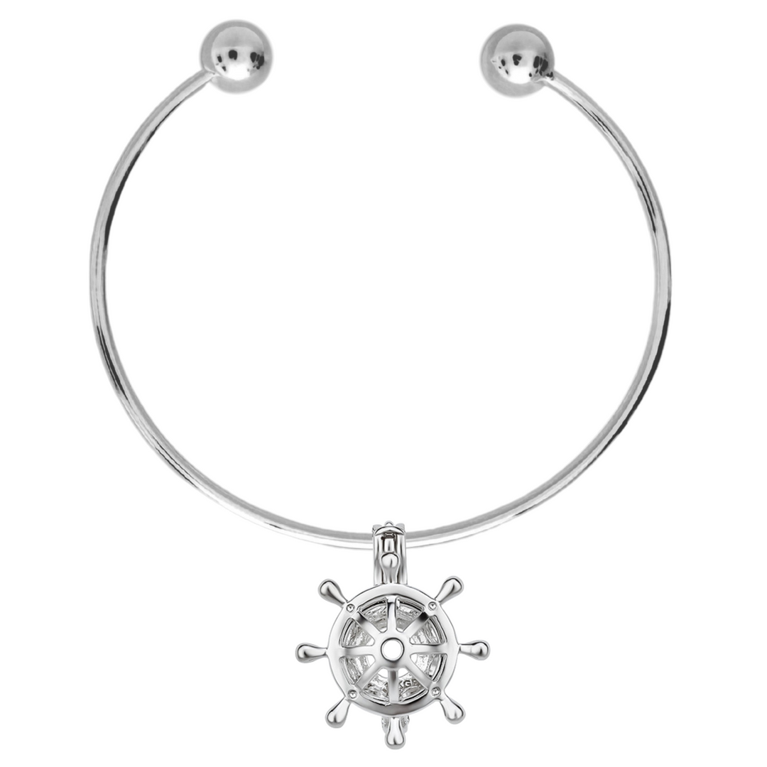 DIY Captain's Wheel Charm Bracelet
