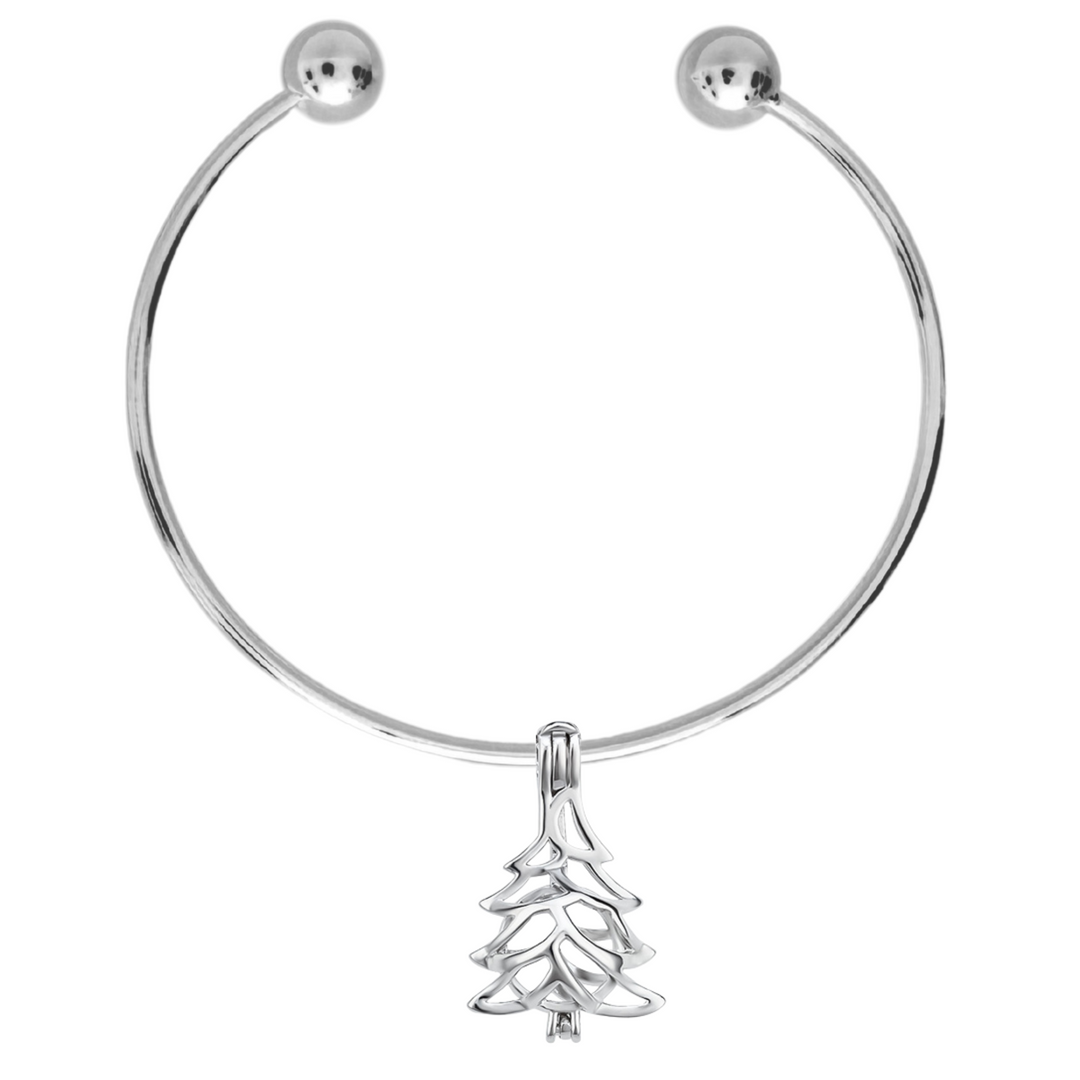 DIY Christmas Tree Charm Bracelet