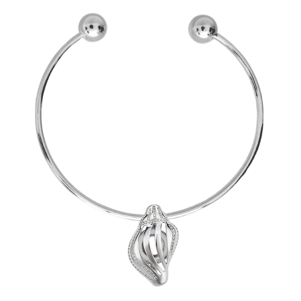 DIY Conch Shell Charm Bracelet