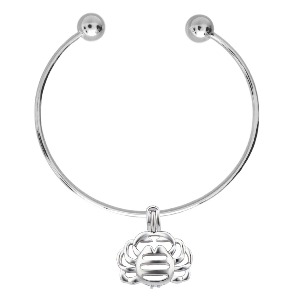 DIY Crab Charm Bracelet