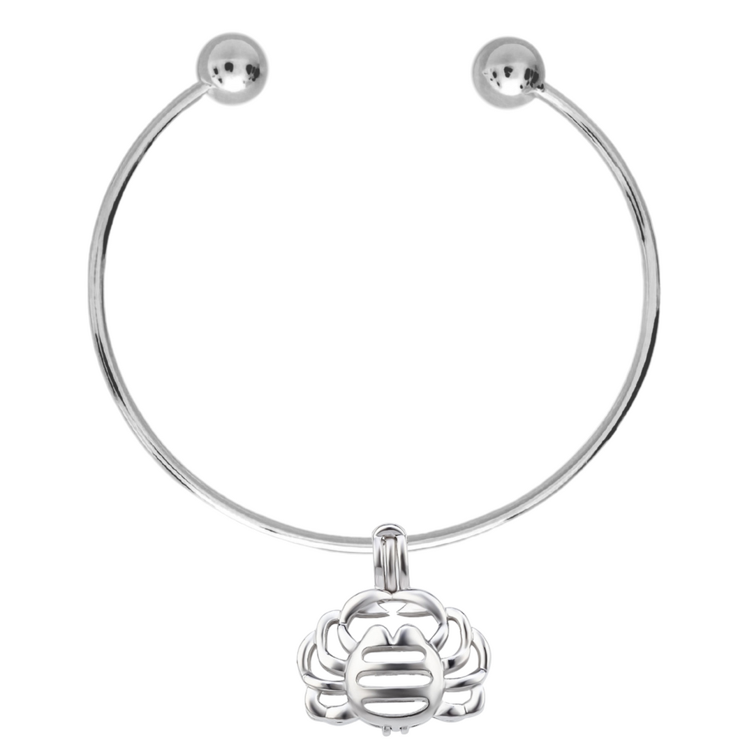DIY Crab Charm Bracelet
