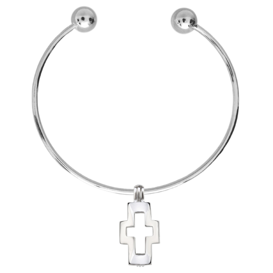 DIY Cross2 Charm Bracelet