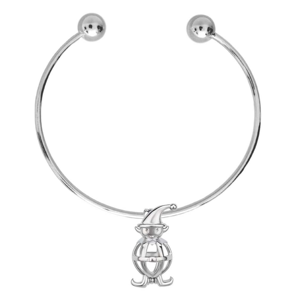 DIY Christmas Elf Charm Bracelet