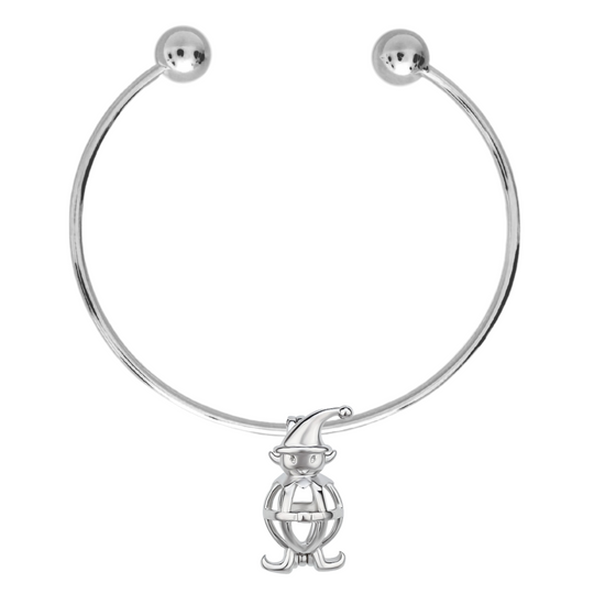 DIY Christmas Elf Charm Bracelet