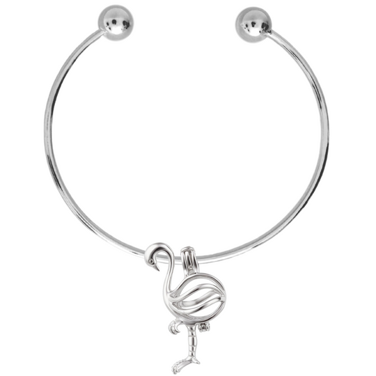 DIY Flamingo Charm Bracelet