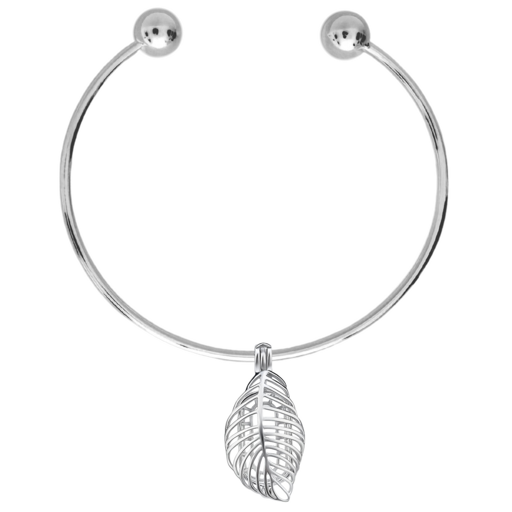 DIY Drifting Leaf Charm Bracelet