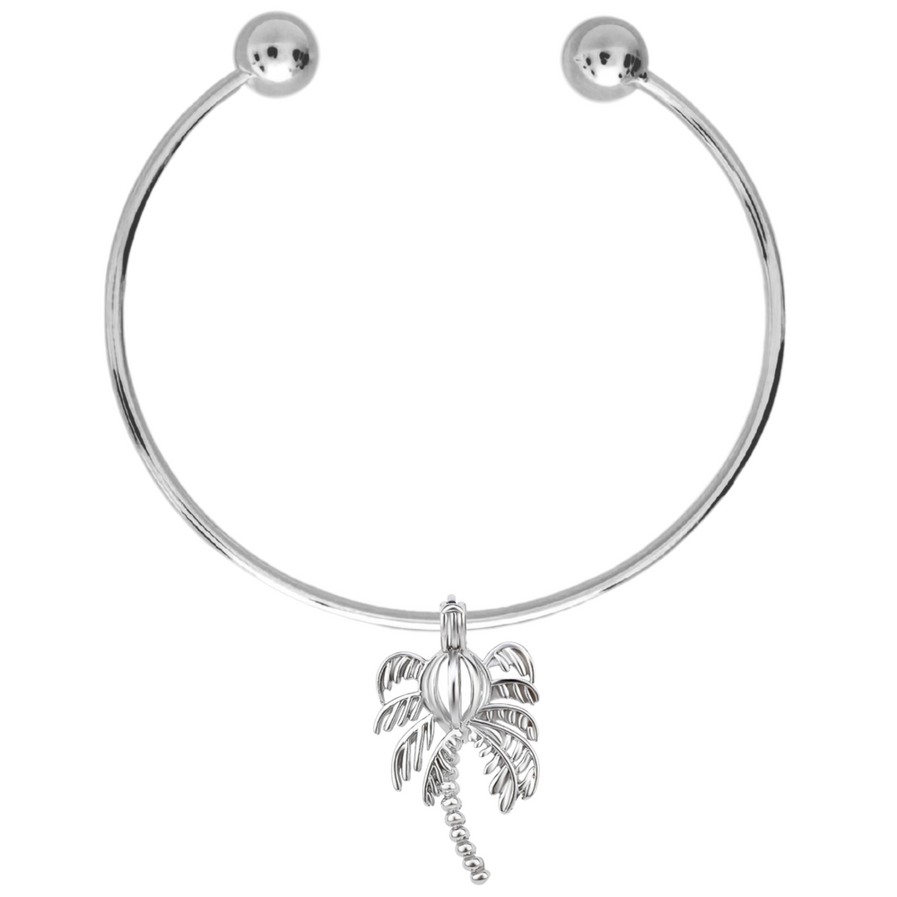 DIY Palm Tree Charm Bracelet
