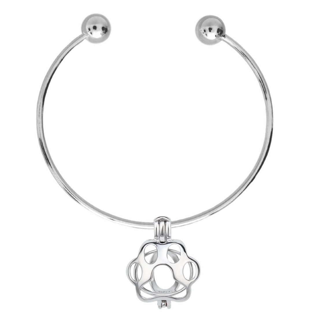 Keepsake Paw Print Charm Bracelet