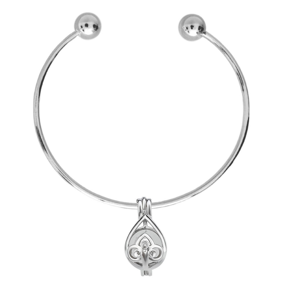 DIY Elegant Rain Drop Charm Bracelet