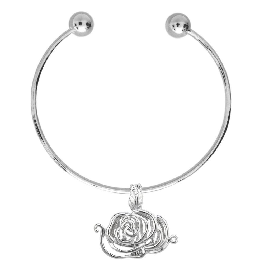 DIY Rose Petals  Charm Bracelet