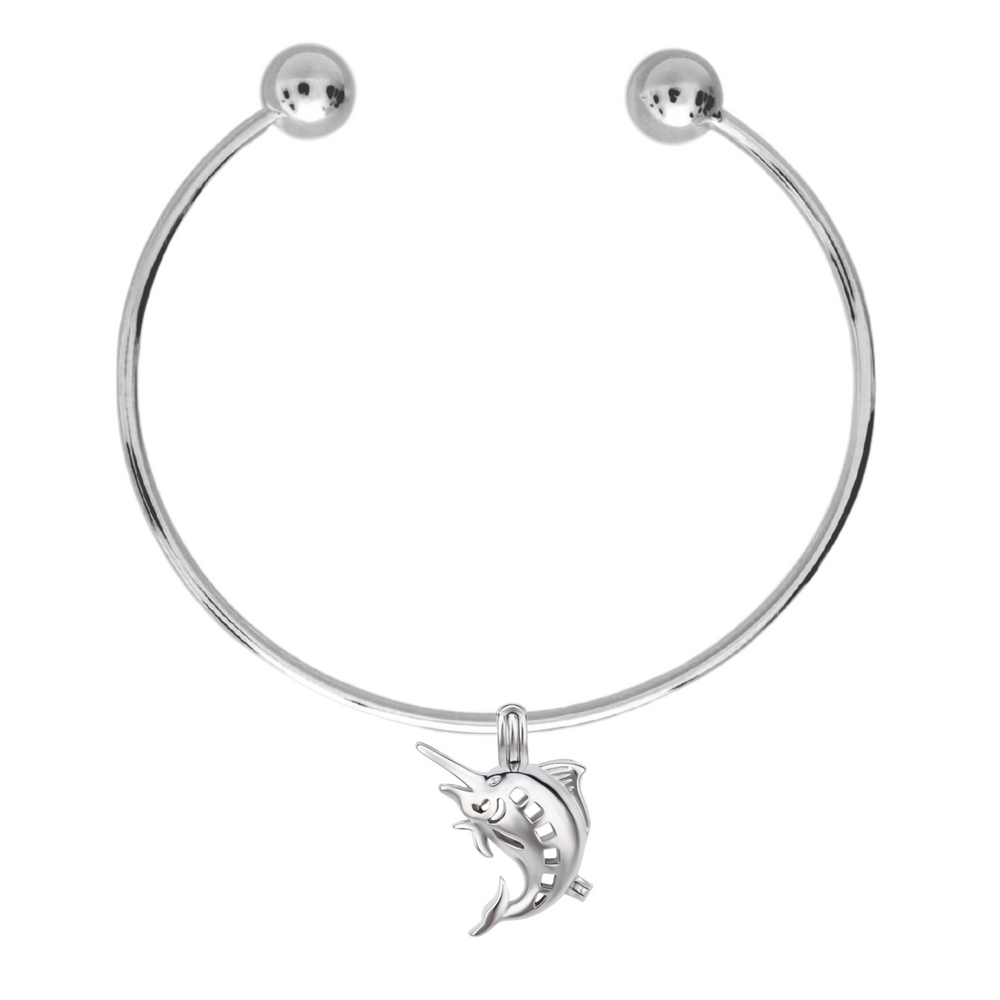 DIY Sword Fish Charm Bracelet