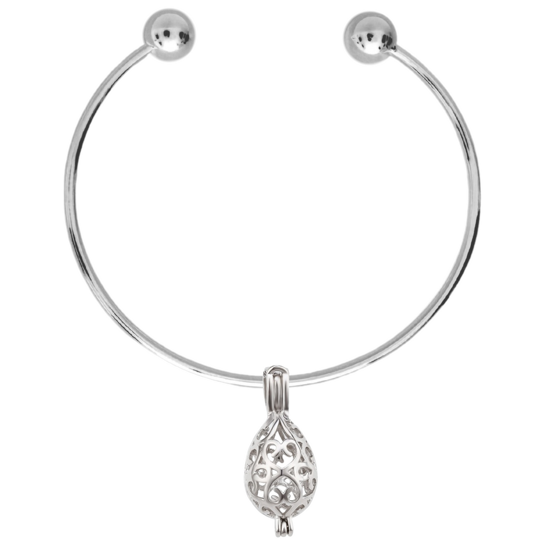 DIY Tear Drop Charm Bracelet