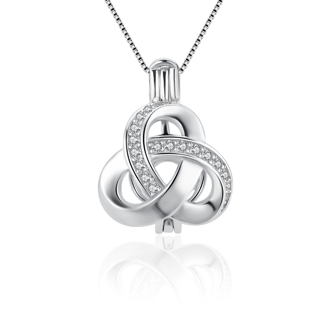 Sterling Silver Infinity Knot Pendant