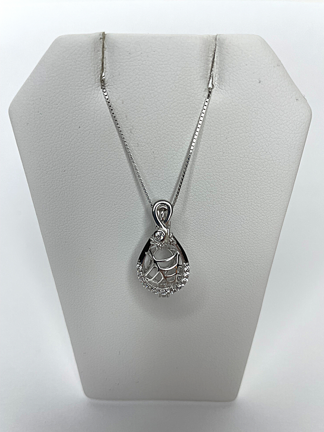 Sterling Silver Beautiful Web Pendant