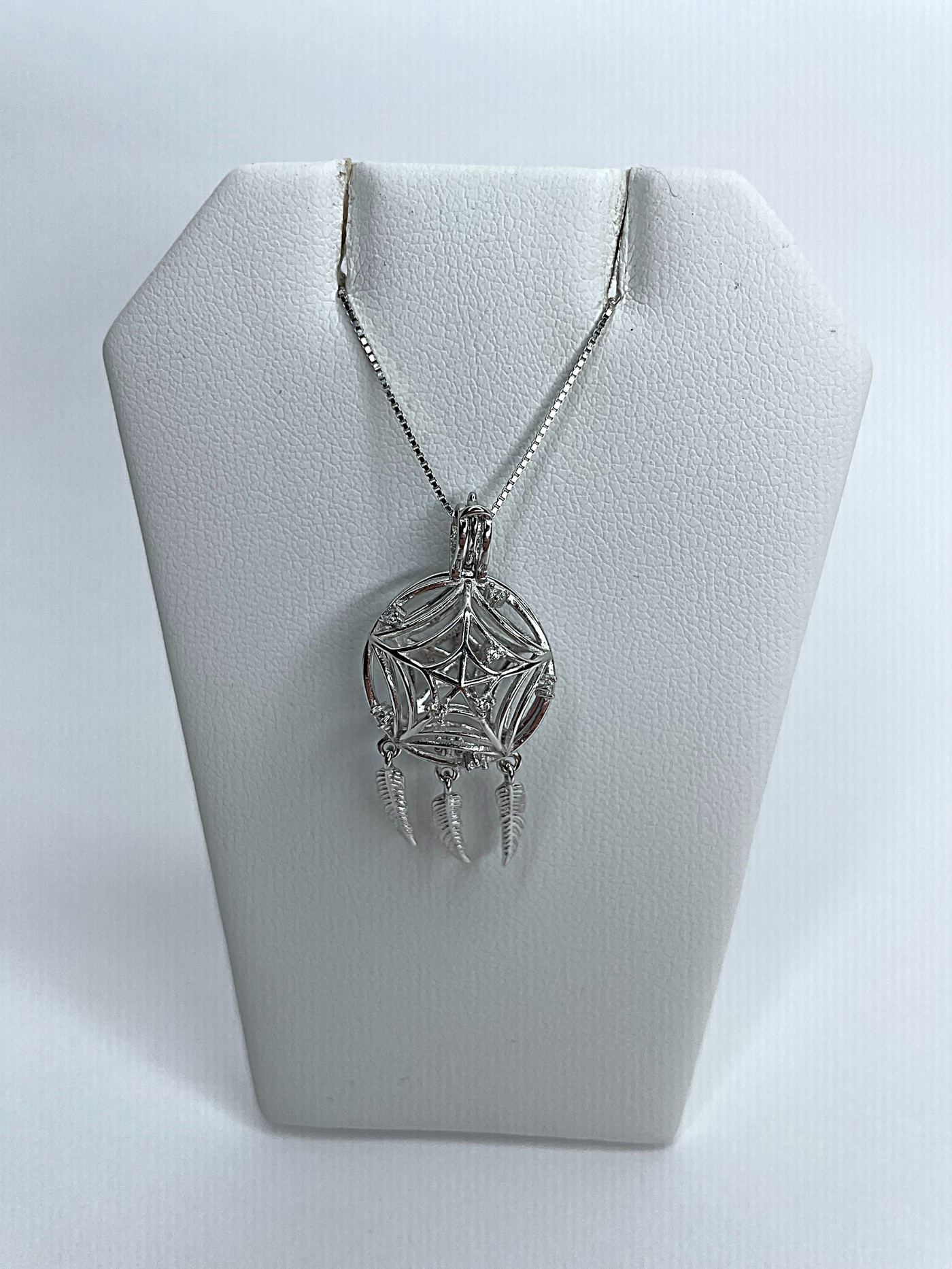 Sterling Silver Dreamcatcher Pendant