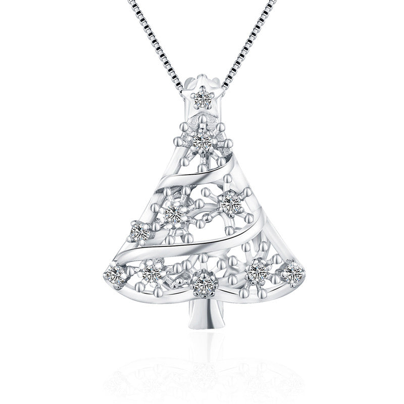 Sterling Silver Tree Pendant