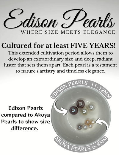 DIY Edison Pearl with 14MM LGDROP Keepsake Necklace