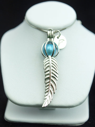 Sterling Silver Feather Pendant