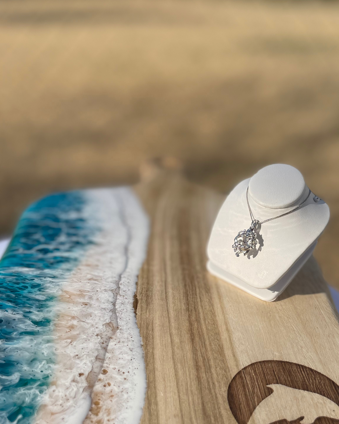 Sterling Silver Flower Pendant