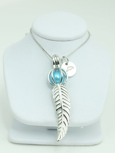 Sterling Silver Feather Pendant