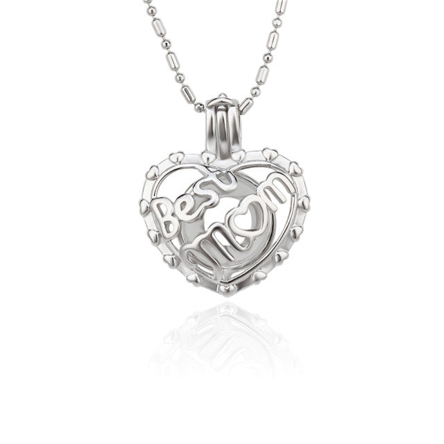 Keepsake Best Mom Heart Pendant