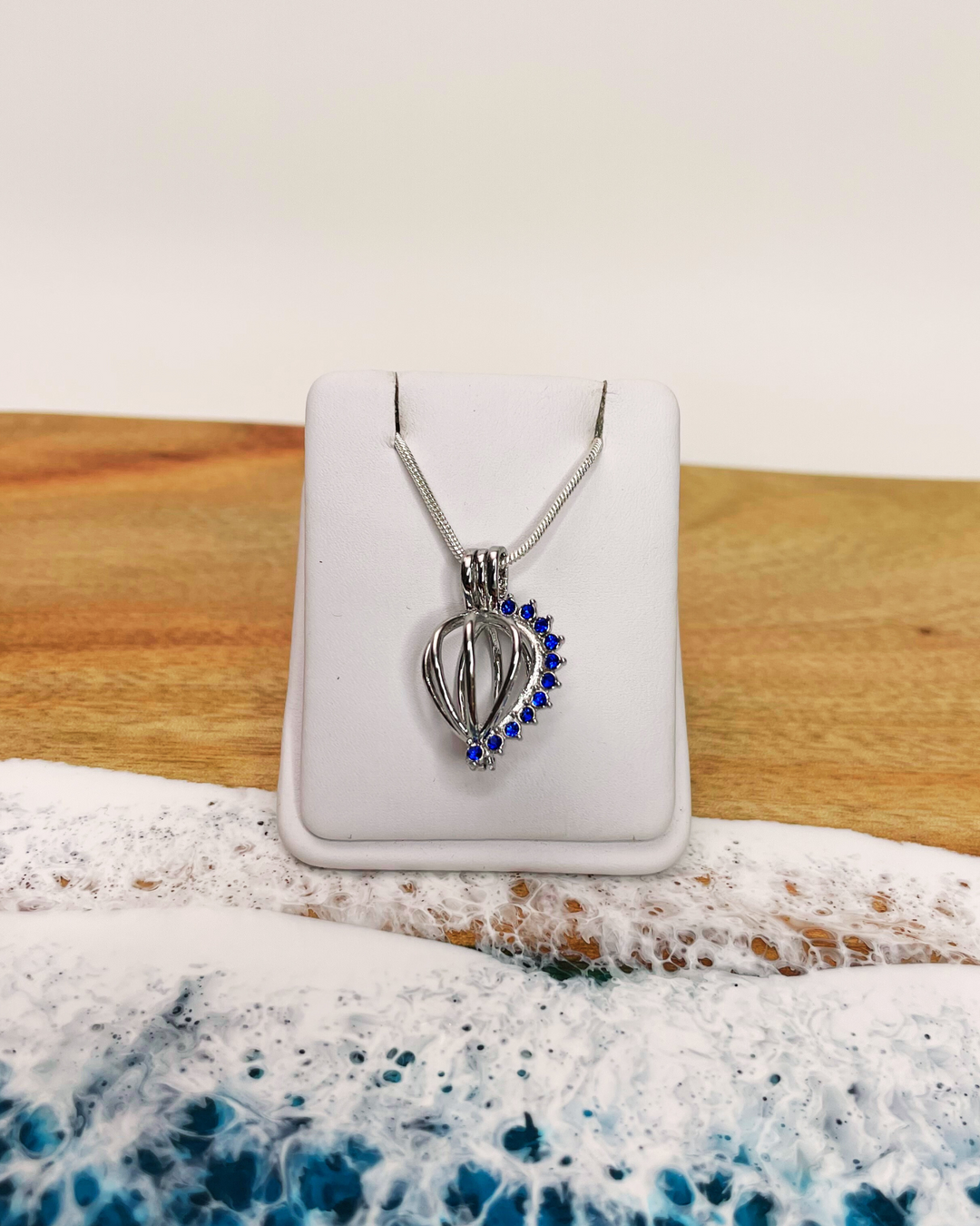 Keepsake Blue Gem Pendant