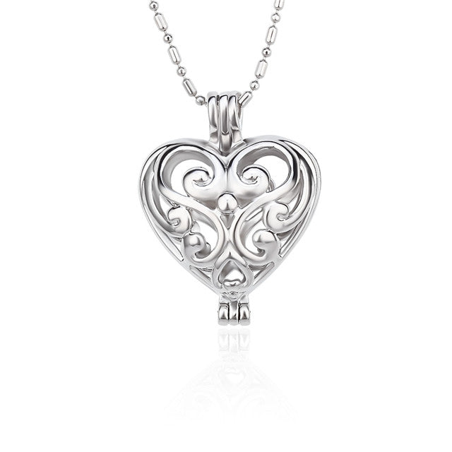 Keepsake Swirl Heart Pendant