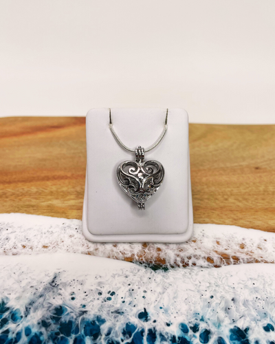 Keepsake Swirl Heart Pendant