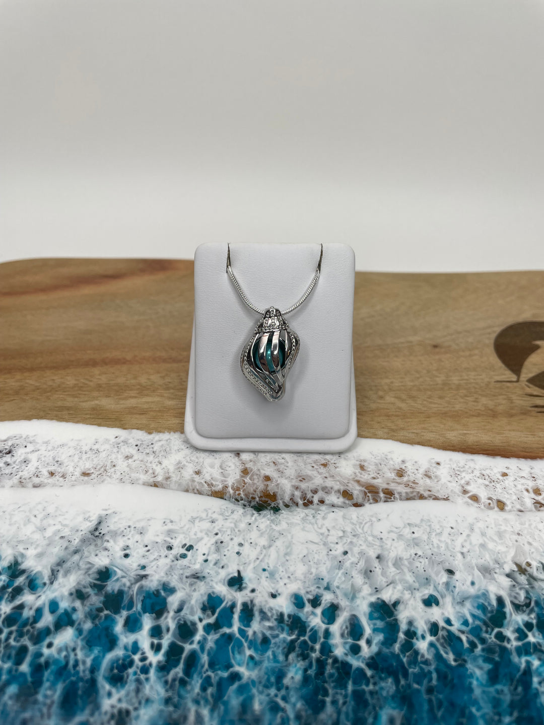 Keepsake Conch Shell Pendant