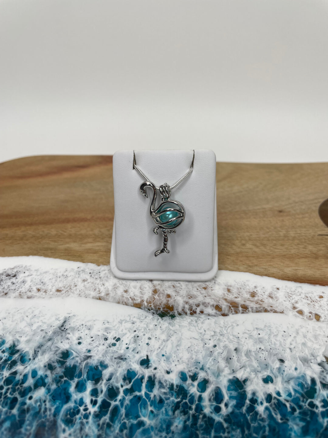 Keepsake Flamingo Pendant