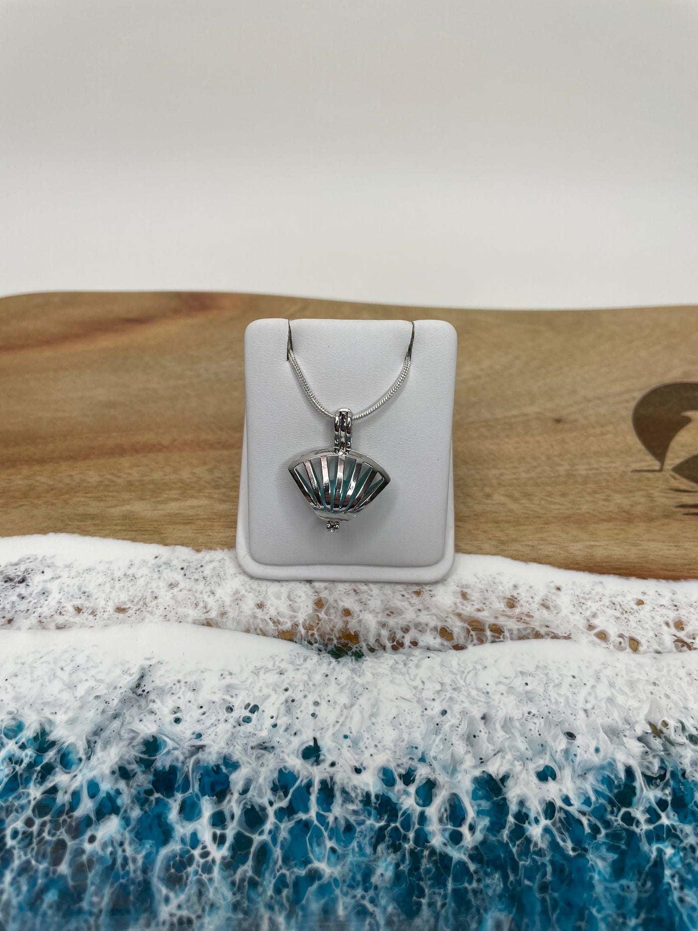 Keepsake Oyster Shell Pendant