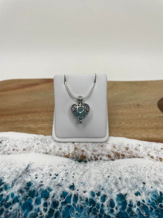 Keepsake Ring Heart Pendant