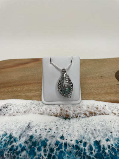 Keepsake Drifting Leaf Pendant