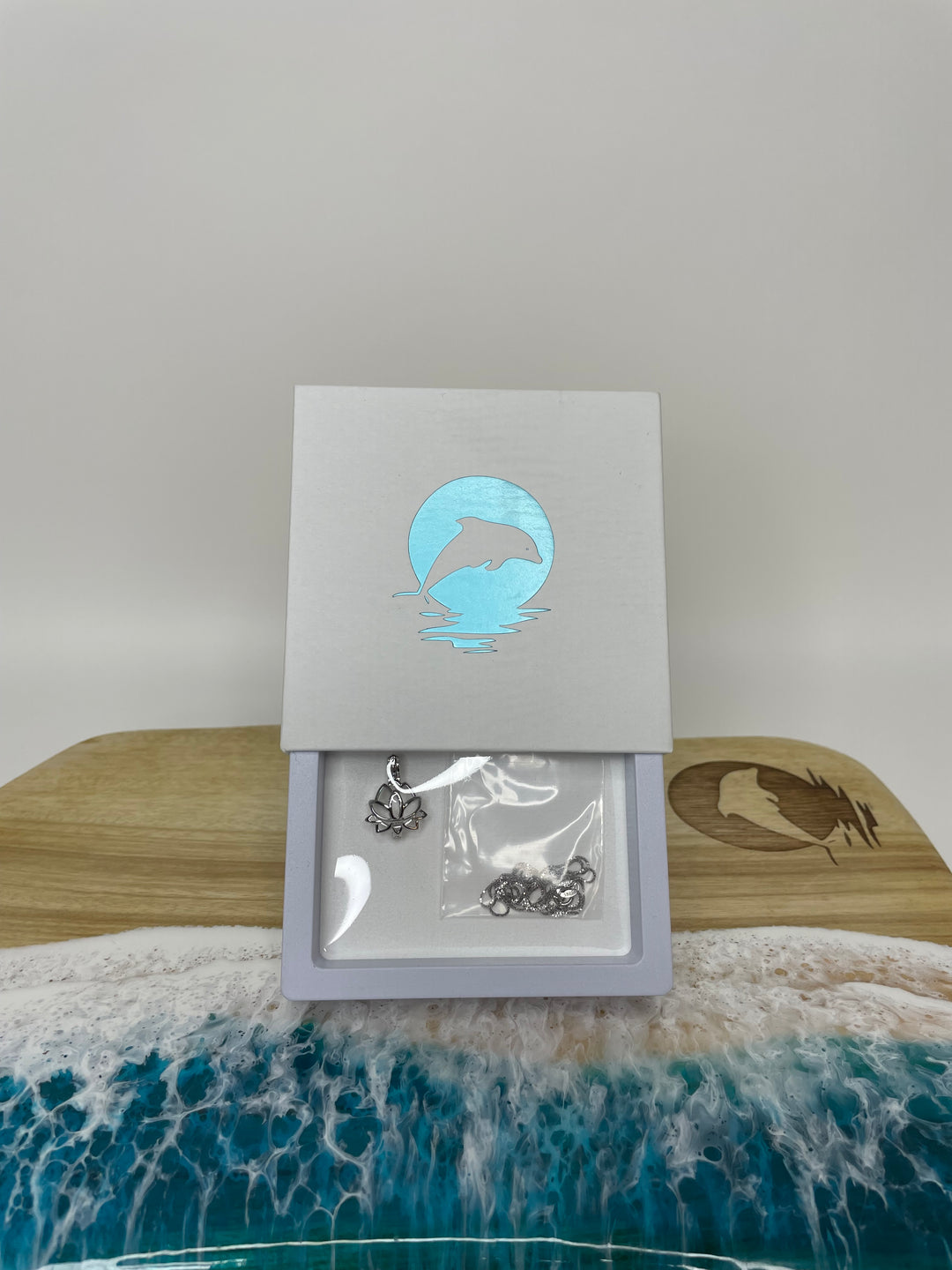 Sterling Silver Lotus Pendant