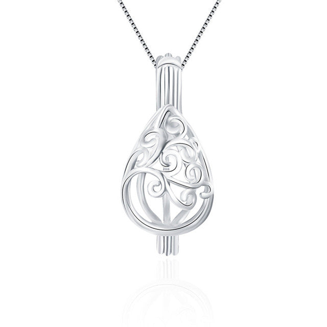Sterling Silver Raindrop Pendant