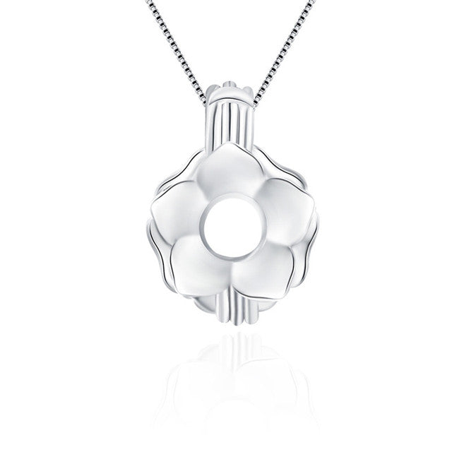 Sterling Silver Spring Flower Pendant