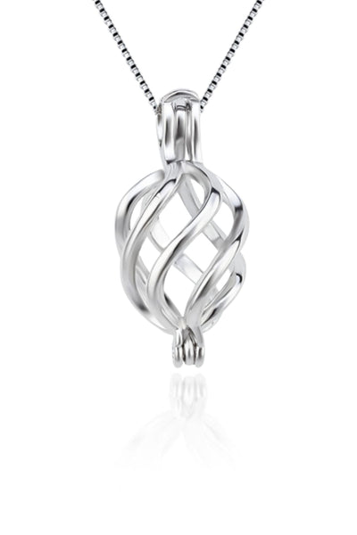 Sterling Silver Spiral Pendant