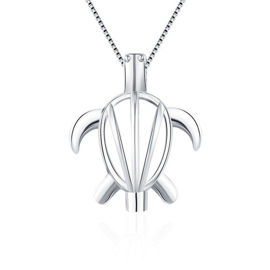 Sterling Silver Turtle Pendant