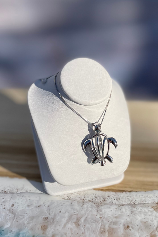 Sterling Silver Turtle Pendant
