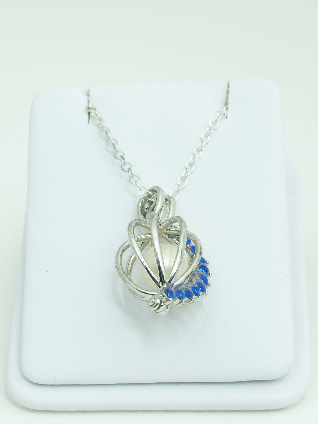 Keepsake Blue Gem Pendant